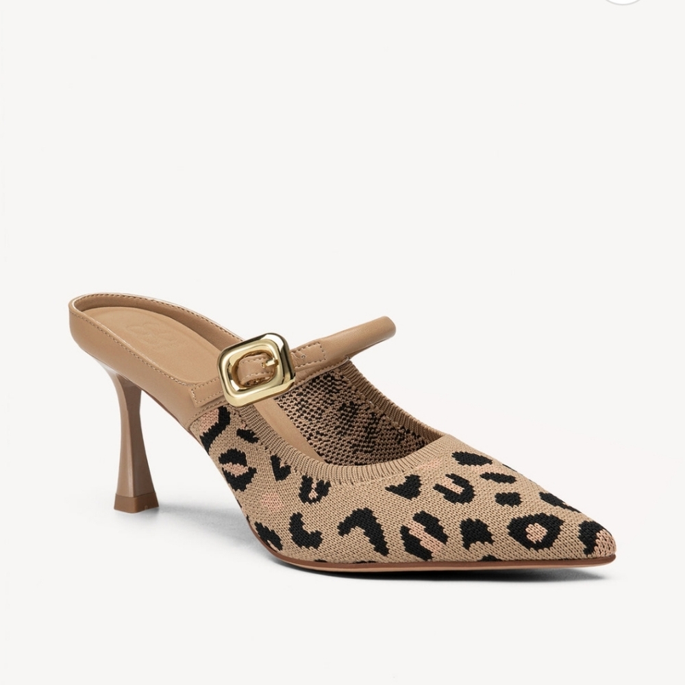 GraceLithe Pointed Toe Heeled Mule